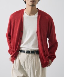 BATONER（バトナー）の「【BATONER/バトナ―】別注 RAMIE WOOL V NECK CARDIGAN（カーディガン/ボレロ）」