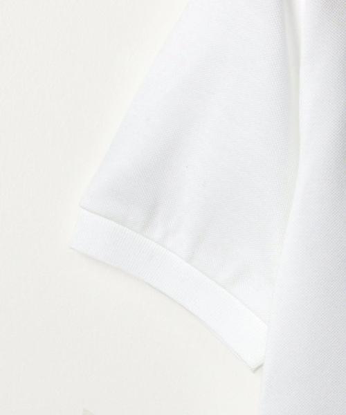 LACOSTE（ラコステ）の「【別注】 ＜LACOSTE (ラコステ）＞ ∴ 1TONE POLO/ポロシャツ ◆（ポロシャツ・メンズ・ホワイト/ネイビー・2/4/3/5）」の5枚目の写真