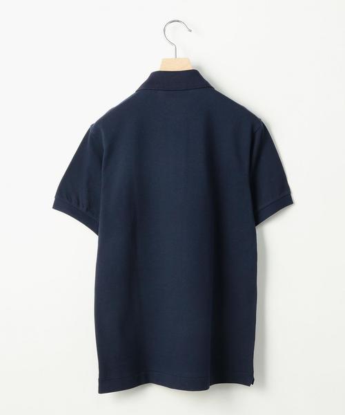 LACOSTE（ラコステ）の「【別注】 ＜LACOSTE (ラコステ）＞ ∴ 1TONE POLO/ポロシャツ ◆（ポロシャツ・メンズ・ホワイト/ネイビー・2/4/3/5）」の10枚目の写真