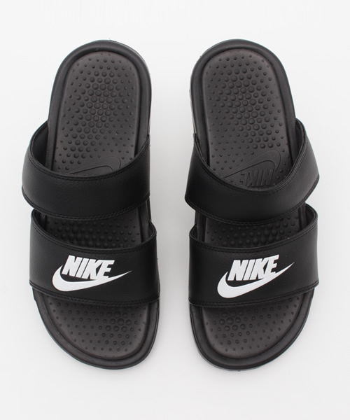 NIKE（ナイキ）の「NIKE/ナイキ ベナッシ デュオ ウルトラスライド 819717（サンダル・レディース・ピンク/ブラック/ホワイト・25cm/23cm/24cm/27cm/28cm/26cm/22cm/29cm）」の7枚目の写真