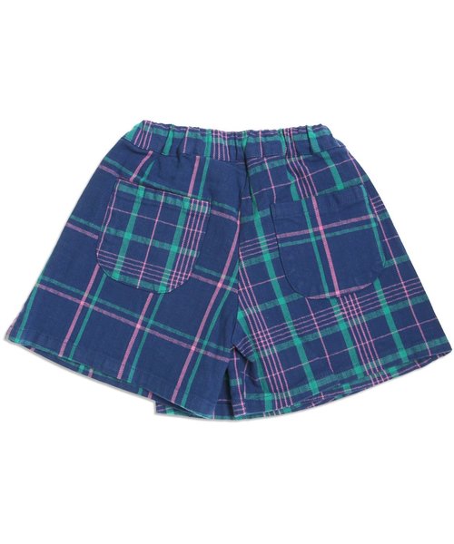 BREEZE(ブリーズ)の「チェックラップ風パンツ(その他パンツ・キッズ・レッド/ネイビー・140/100/120/110/130/90/80/95)」の7枚目の写真