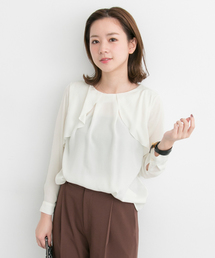 URBAN RESEARCH | UR フロントフレアブラウス(シャツ/ブラウス)