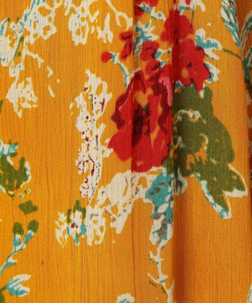 Another Edition（アナザーエディション）の「フラワープリントパンツ◆（その他パンツ・レディース・イエロー/ターコイズブルー・FREE）」の7枚目の写真