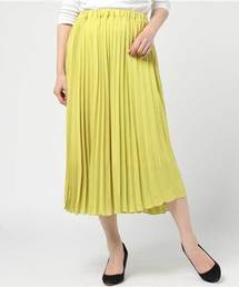 Cheek | プリーツロングスカート(スカート)