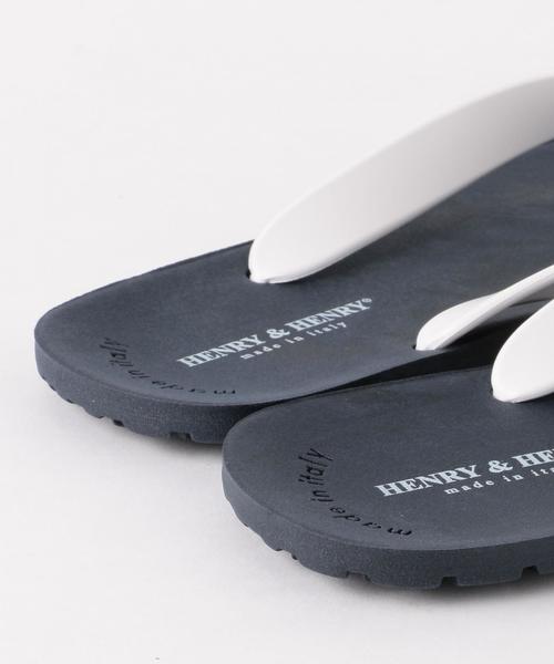 HENRY&HENRY（ヘンリーアンドヘンリー）の「[ヘンリーアンドヘンリー] SC HENRY&HENRY FLIPPER ビーチサンダル ◆（サンダル・メンズ・ネイビー/ブラック・43/44/41/42）」の10枚目の写真