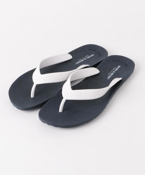 HENRY&HENRY（ヘンリーアンドヘンリー）の「[ヘンリーアンドヘンリー] SC HENRY&HENRY FLIPPER ビーチサンダル ◆（サンダル・メンズ・ネイビー/ブラック・43/44/41/42）」の5枚目の写真