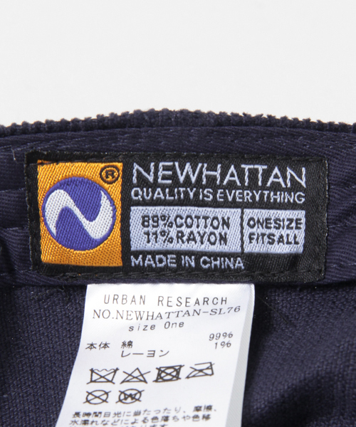 URBAN RESEARCH Sonny Label(アーバンリサーチサニーレーベル)の「NEWHATTAN CAP CORDUROY(キャップ・レディース・ブラウン/ピンク/マスタード/ネイビー/ベージュ/ダークブラウン・ONE)」の7枚目の写真