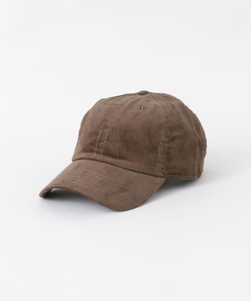 URBAN RESEARCH Sonny Label（アーバンリサーチサニーレーベル）の「NEWHATTAN　CAP CORDUROY（キャップ・レディース・ブラウン/ピンク/マスタード/ネイビー/ベージュ/ダークブラウン・ONE）」の2枚目の写真