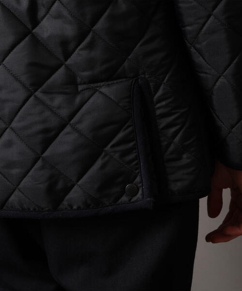 Traditional Weatherwear（トラディショナルウェザーウェア）の「【別注】 ＜TRADITIONAL WEATHERWEAR＞ QLT WAVERLY BOA BYSP/アウター ◆（ステンカラーコート・メンズ・ブラック/ベージュ/ネイビー・38/40/36）」の7枚目の写真