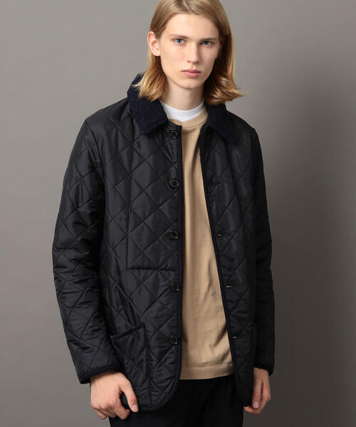 Traditional Weatherwear（トラディショナルウェザーウェア）の「【別注】 ＜TRADITIONAL WEATHERWEAR＞ QLT WAVERLY BOA BYSP/アウター ◆（ステンカラーコート・メンズ・ブラック/ベージュ/ネイビー・38/40/36）」の19枚目の写真