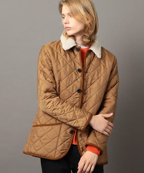 Traditional Weatherwear（トラディショナルウェザーウェア）の「【別注】 ＜TRADITIONAL WEATHERWEAR＞ QLT WAVERLY BOA BYSP/アウター ◆（ステンカラーコート・メンズ・ブラック/ベージュ/ネイビー・38/40/36）」の12枚目の写真