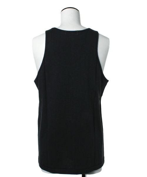 WEGO（ウィゴー）の「スラブ天竺タンクトップ（タンクトップ・メンズ・ホワイト/ブラック/ネイビー/ライトイエロー/レッド・SMALL/MEDIUM/LARGE）」の7枚目の写真