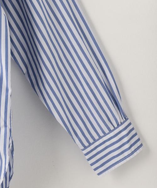 coen（コーエン）の「ストライププルオーバーシャツ（シャツ/ブラウス・メンズ・ケリー/コバルトブルー・LARGE/MEDIUM/SMALL）」の5枚目の写真
