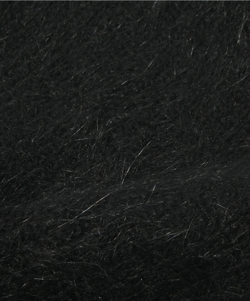 mystic（ミスティック）の「ﾓﾍﾔﾆｯﾄ帽（ニットキャップ/ビーニー・レディース・ピンク/ブルー/ブラック/ボルドー・ﾌﾘ-）」の6枚目の写真