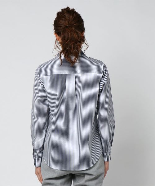 un dix cors（アンディコール）の「スタンダードストライプシャツ（シャツ/ブラウス・レディース・その他18・ﾌﾘ-）」の2枚目の写真