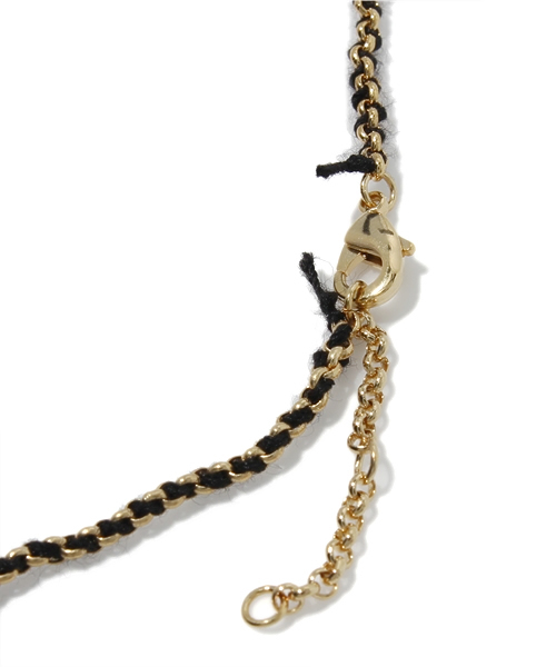 ROSE BUD(ローズバッド)の「(AIM)BN0001 ANKLET(アンクレット・レディース・ブラック/ミント・ONE SIZE)」の4枚目の写真