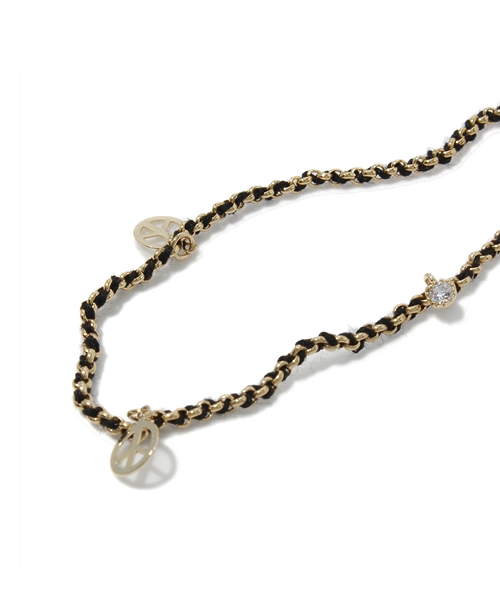 ROSE BUD(ローズバッド)の「(AIM)BN0001 ANKLET(アンクレット・レディース・ブラック/ミント・ONE SIZE)」の5枚目の写真