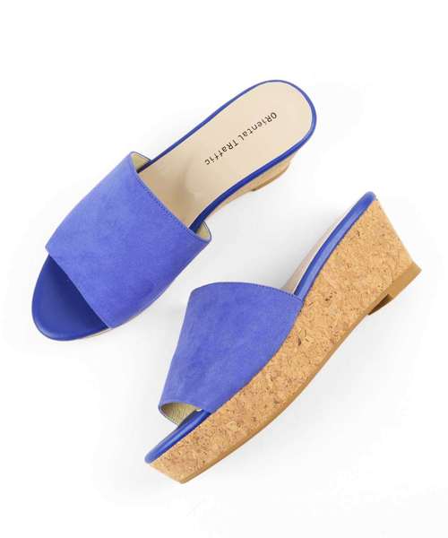 ORiental TRaffic（オリエンタルトラフィック）の「春夏★コルクミュールサンダル★8202（サンダル・レディース・ブルー/ホワイト/ブラック/レッド・L/LL/M/S/3L/SS）」の18枚目の写真