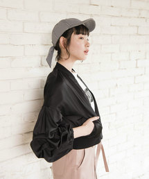 OLIVE des OLIVE | ボリューム袖ブルゾン(ブルゾン)