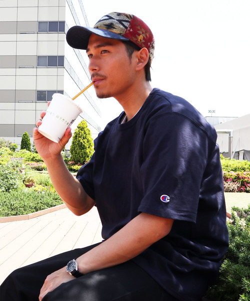 Champion（チャンピオン）の「【 Champion / チャンピオン 】 HERITAGE TEE/◆7オンス◆へヴィーウェイト無地Tシャツ（Tシャツ/カットソー・メンズ・ブルー/ホワイト/ブラック/グレー/レッド/ライトブルー/ネイビー・M/XL/S/L）」の10枚目の写真