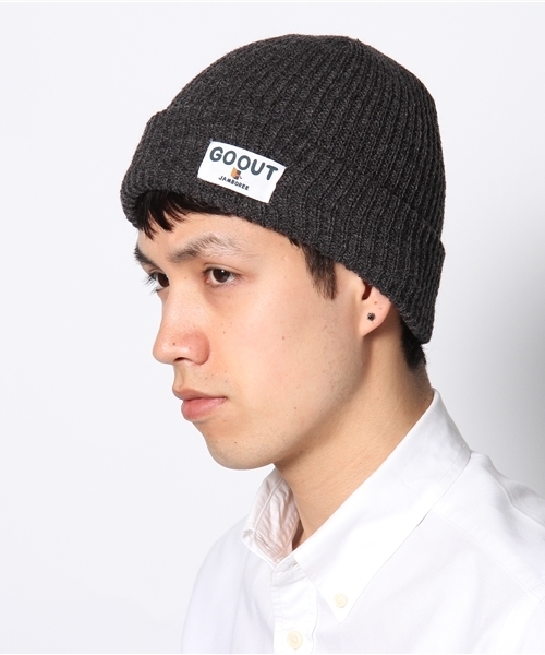 BEAMS（ビームス）の「O.GOOUT/J W/CAP（ニットキャップ/ビーニー・メンズ・チャコールグレー/ブラック/レッド/オレンジ/イエロー/ミント/オリーブ/ブルー/ネイビー/パープル・ONE SIZE）」の14枚目の写真