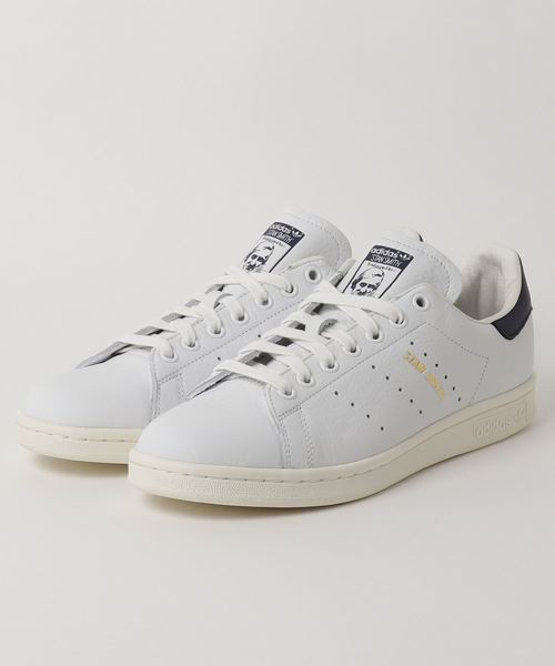 adidas Stan Smith ホワイト/ネイビー 値下げしました！ - メルカリ