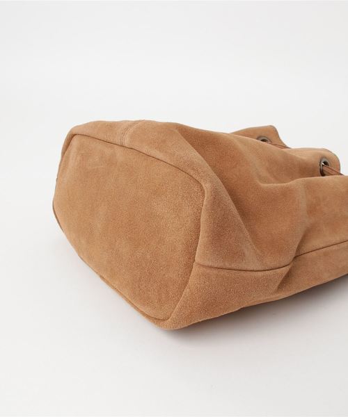 flower（フラワー）の「クラフトスエードバッグ（ショルダーバッグ・レディース・ブラウン・FREE）」の3枚目の写真