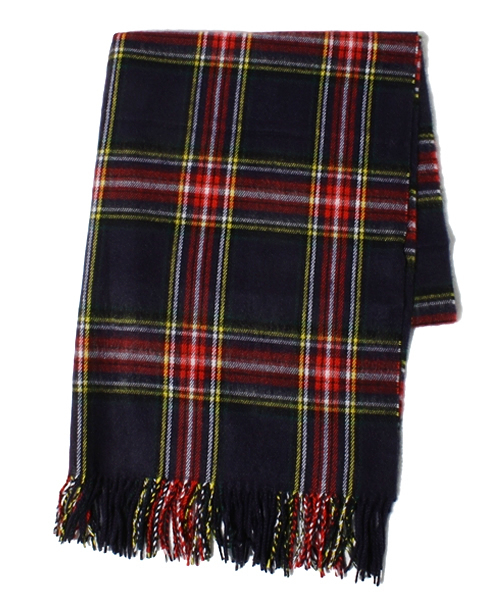 B:MING by BEAMS(ビーミングバイビームス)の「□ビーミング by ビームス / 大判フリンジストール(ストール/ショール・レディース・ベージュ/レッド/グリーン/ネイビー・ONE SIZE)」の9枚目の写真