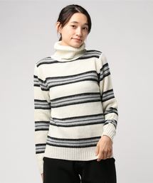 Bling Leads | 【Bl】【Bling Leads】畦編みアクリルタートルニット(ニット/セーター)