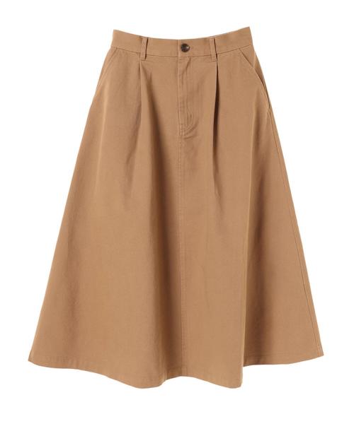 AMERICAN HOLIC(アメリカンホリック)の「・ツイル起毛ロングフレアスカート(スカート・レディース・ネイビー/ブラック系その他3/ベージュ系その他4/ドット/その他8/ベージュ・L/M)」の21枚目の写真