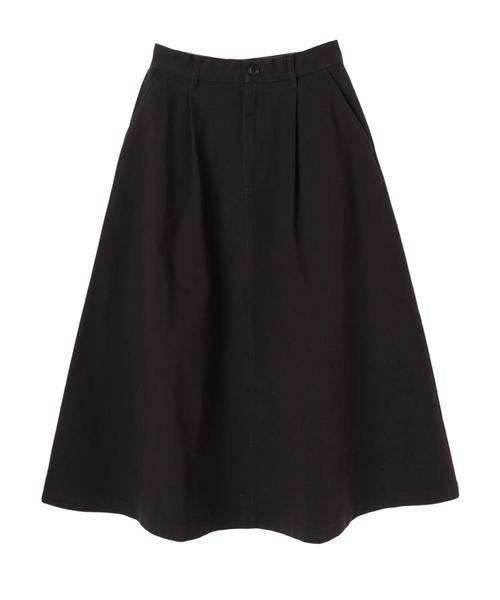 AMERICAN HOLIC(アメリカンホリック)の「・ツイル起毛ロングフレアスカート(スカート・レディース・ネイビー/ブラック系その他3/ベージュ系その他4/ドット/その他8/ベージュ・L/M)」の11枚目の写真