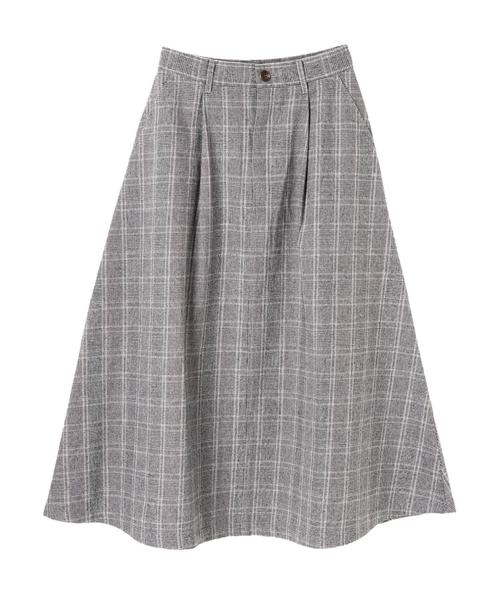 AMERICAN HOLIC(アメリカンホリック)の「・ツイル起毛ロングフレアスカート(スカート・レディース・ネイビー/ブラック系その他3/ベージュ系その他4/ドット/その他8/ベージュ・L/M)」の15枚目の写真