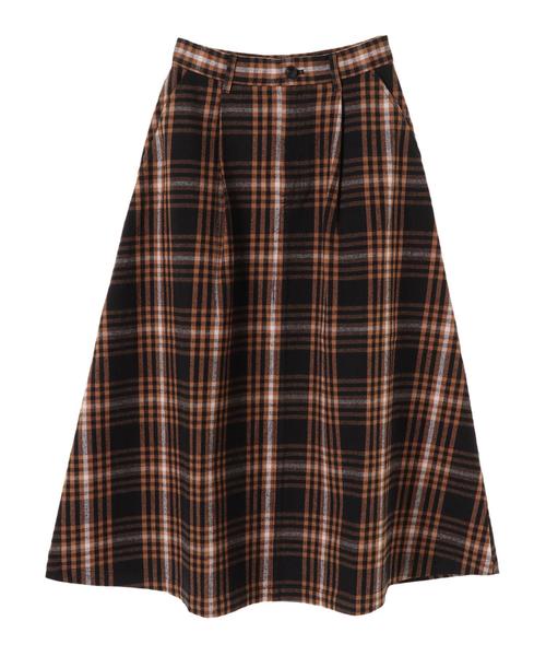 AMERICAN HOLIC(アメリカンホリック)の「・ツイル起毛ロングフレアスカート(スカート・レディース・ネイビー/ブラック系その他3/ベージュ系その他4/ドット/その他8/ベージュ・L/M)」の13枚目の写真