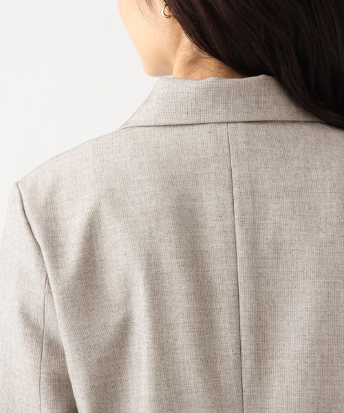 A part by(アパートバイ)の「PORyLiダブルジャケット 825146(テーラードジャケット・レディース・ベージュ/グレー/カーキ・FREE)」の21枚目の写真