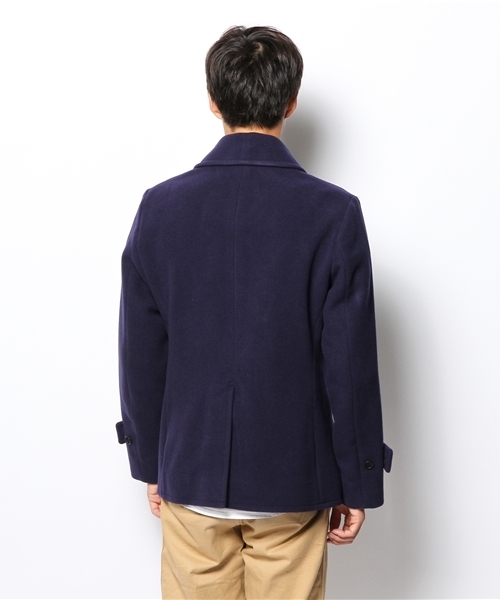 UNITED ARROWS（ユナイテッドアローズ）の「□UAS メルトン ショート ピーコート ◇（ピーコート・メンズ・オリーブ/ネイビー/ブラック・X-SMALL/SMALL/MEDIUM/LARGE/X-LARGE）」の6枚目の写真