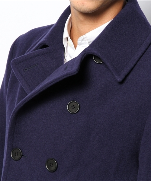 UNITED ARROWS（ユナイテッドアローズ）の「□UAS メルトン ショート ピーコート ◇（ピーコート・メンズ・オリーブ/ネイビー/ブラック・X-SMALL/SMALL/MEDIUM/LARGE/X-LARGE）」の8枚目の写真