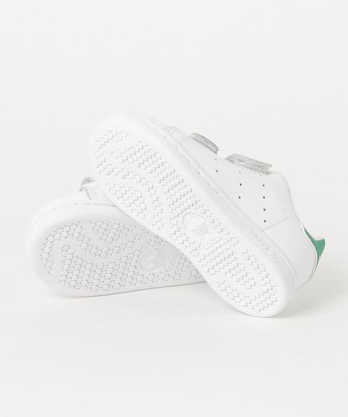 adidas Originals(アディダスオリジナルス)の「adidas Originals/アディダス オリジナルス STAN SMITH CF I/スタン スミス CF I(スニーカー・キッズ・ホワイト×グリーン・13cm/14cm/15cm/16cm)」の3枚目の写真