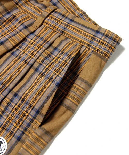 GALLIS ADDICTION（ガリスアディクション）の「GA チェックワイドパンツ（その他パンツ・メンズ・ブラック/ベージュ/イエロー・M/L）」の10枚目の写真