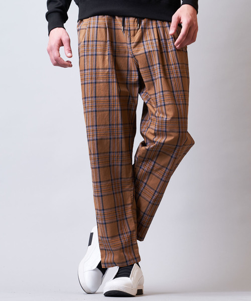 GALLIS ADDICTION（ガリスアディクション）の「GA チェックワイドパンツ（その他パンツ・メンズ・ブラック/ベージュ/イエロー・M/L）」の20枚目の写真