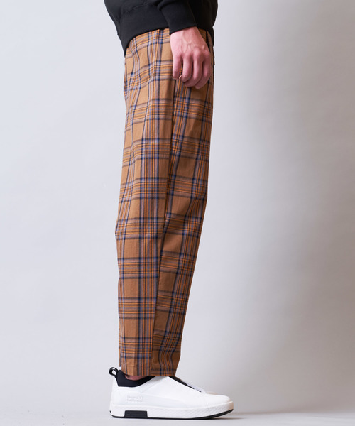 GALLIS ADDICTION（ガリスアディクション）の「GA チェックワイドパンツ（その他パンツ・メンズ・ブラック/ベージュ/イエロー・M/L）」の19枚目の写真