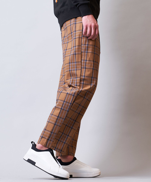 GALLIS ADDICTION（ガリスアディクション）の「GA チェックワイドパンツ（その他パンツ・メンズ・ブラック/ベージュ/イエロー・M/L）」の17枚目の写真