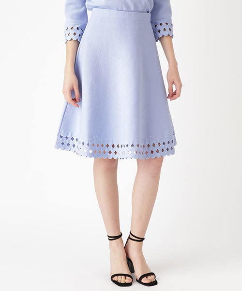 JILL STUART(ジルスチュアート)の「◆《Endy ROBE》ユマニットスカート(スカート・レディース・ブラック/ブルー・0/2)」の8枚目の写真