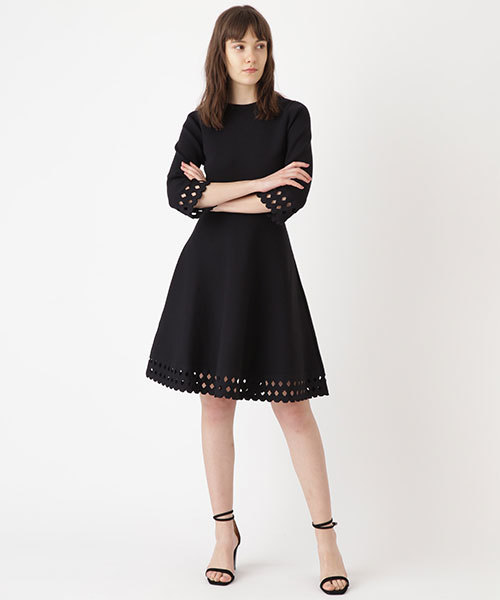JILL STUART(ジルスチュアート)の「◆《Endy ROBE》ユマニットスカート(スカート・レディース・ブラック/ブルー・0/2)」の6枚目の写真