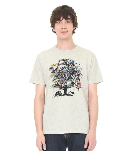 レビューを書けば送料当店負担 ティーシャツ Tshirts Graniph グラニフ のtシャツ カットソー ベーシックtシャツ バルーンアンドアニマルツリー を購入できます Design ベーシックtシャツ バルーンアンドアニマルツリー Tシャツ カットソー
