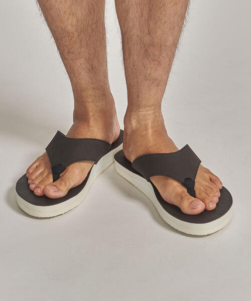 MANEBU(マネブ)の「【別注】 <MANEBU> NUBUK HANAO SANDAL/サンダル(サンダル・メンズ・ブラック・42/43/41)」の19枚目の写真