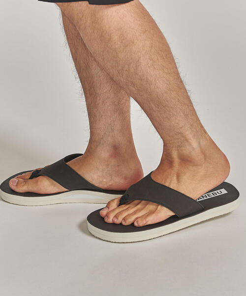 MANEBU(マネブ)の「【別注】 <MANEBU> NUBUK HANAO SANDAL/サンダル(サンダル・メンズ・ブラック・42/43/41)」の21枚目の写真