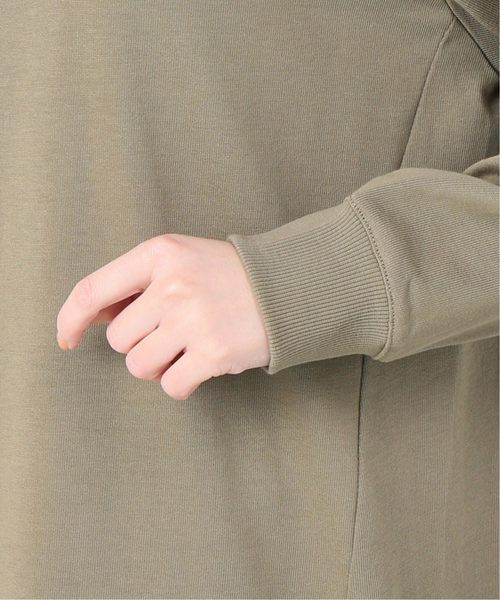 JOINT WORKS(ジョイントワークス)の「スーピマスリットワンピース(ワンピース・レディース・ブラック/カーキ・FREE)」の5枚目の写真