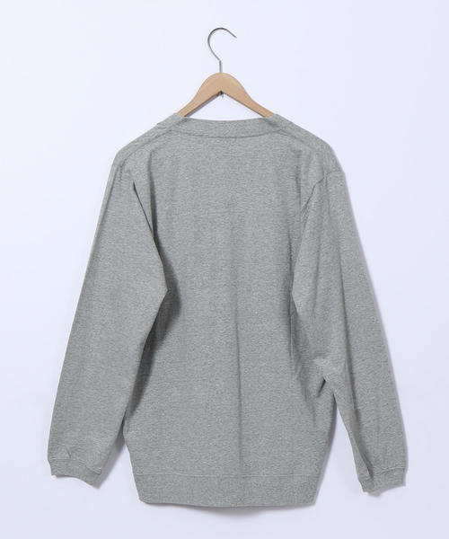 coen（コーエン）の「USAコットンカットソーワンボタンカーディガン（カーディガン/ボレロ・メンズ・グレー/ブラウン・X-LARGE/LARGE/MEDIUM/SMALL）」の4枚目の写真