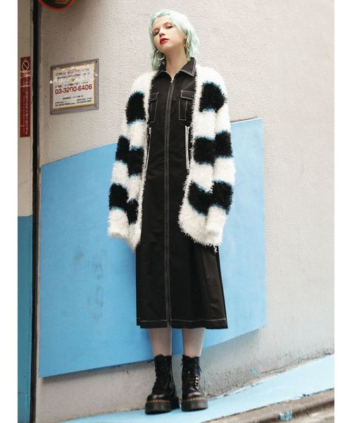 jouetie（ジュエティ）の「カラーステッチワンピース（ワンピース