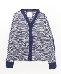 v::room�i���B���[���j�́u�yV::ROOM�z�u�C���[��/ BORDER JACQUARD - CARDIGAN L/S�i�J�[�f�B�K���j�v